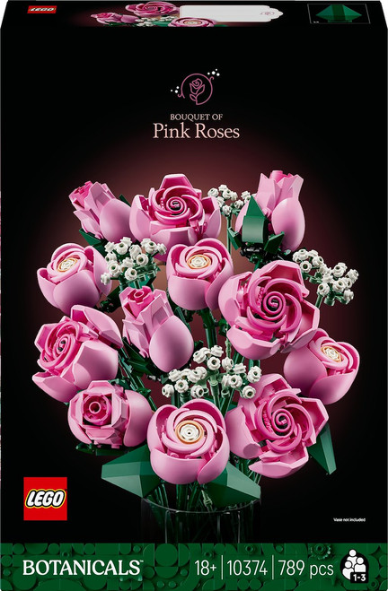 LEGO - 10374 BOUQUET DI ROSE ROSA LEGO BOTANICALS - 2250012347